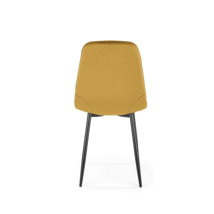 Silla de comedor KINDREL, 1 unidad, color amarillo