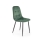 Silla de comedor KINDREL, 1 unidad, verde oscuro