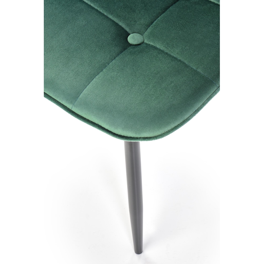 Silla de comedor KINDREL, 1 unidad, verde oscuro