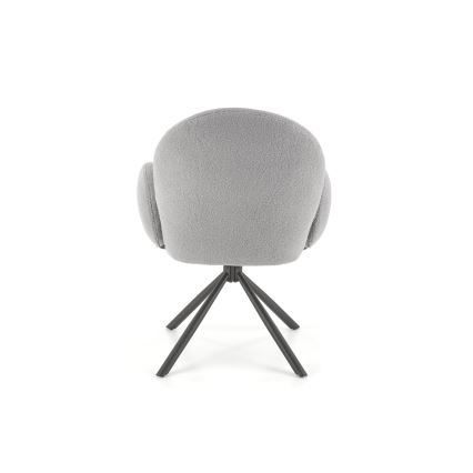 Silla de comedor KIVA, 1 unidad, gris