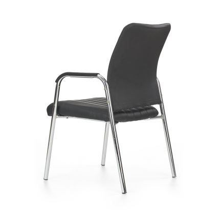Silla de comedor KIVI, 1 ud., negra