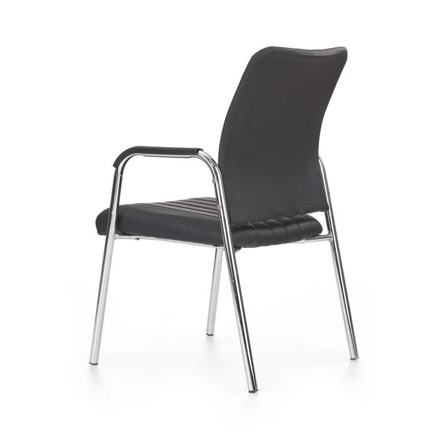 Silla de comedor KIVI, 1 ud., negra