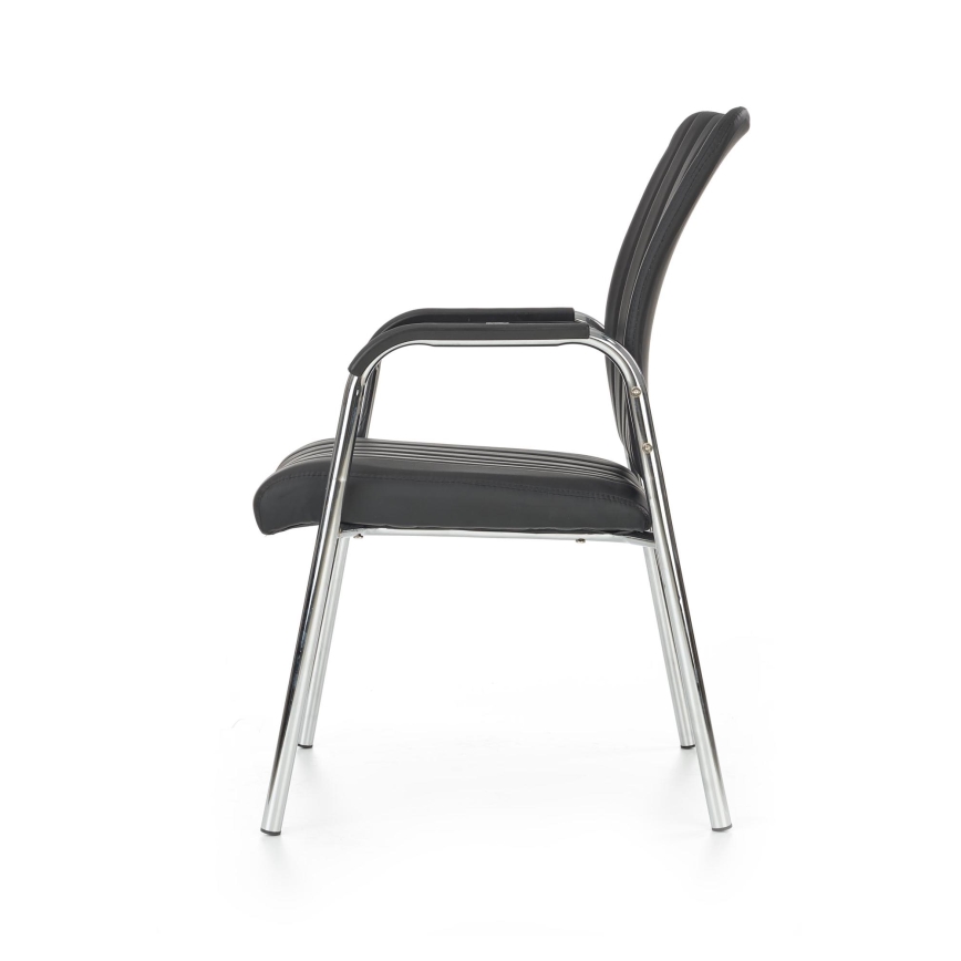 Silla de comedor KIVI, 1 ud., negra