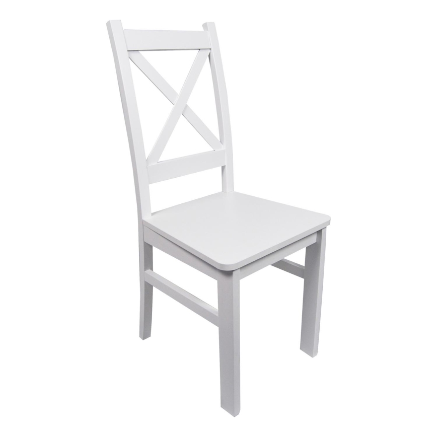 Silla de comedor NATE blanco
