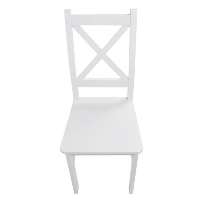 Silla de comedor NATE blanco