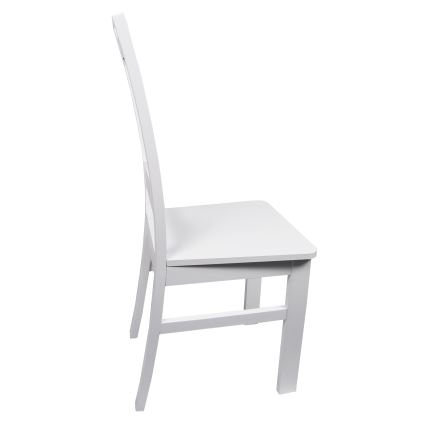 Silla de comedor NATE blanco