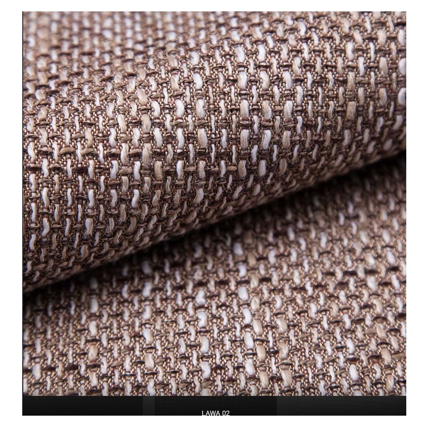 Silla de comedor NATE blanco/marrón