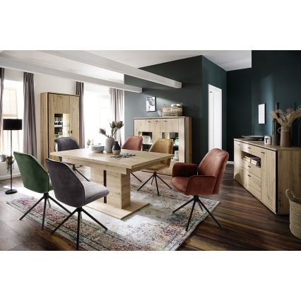 Silla de comedor NEXORO, 1 unidad, naranja