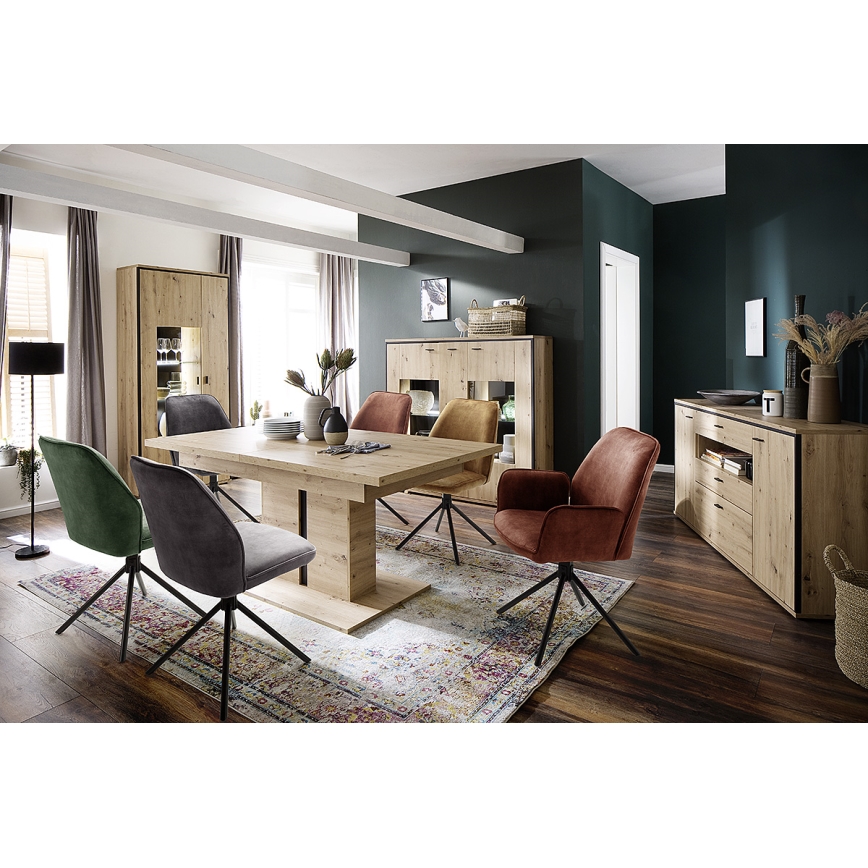 Silla de comedor NEXORO, 1 unidad, naranja