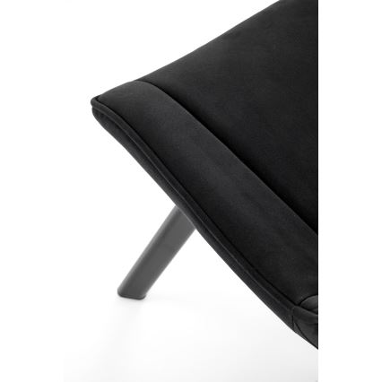 Silla de comedor OMBRA, 1 ud., negra