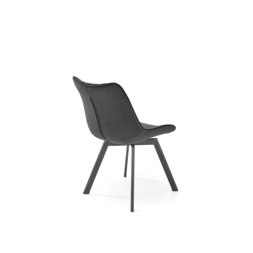 Silla de comedor OMBRA, 1 ud., negra