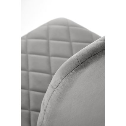 Silla de comedor ORIS, 1 ud., gris