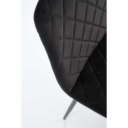 Silla de comedor ORIS 1 unidad negra