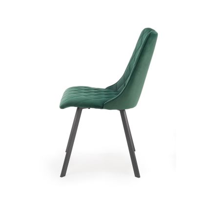 Silla de comedor RESTIVO 1 unidad verde oscuro