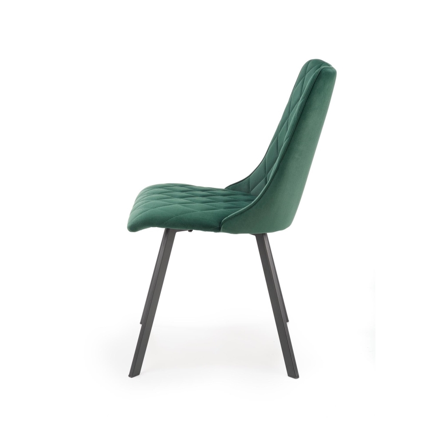 Silla de comedor RESTIVO 1 unidad verde oscuro