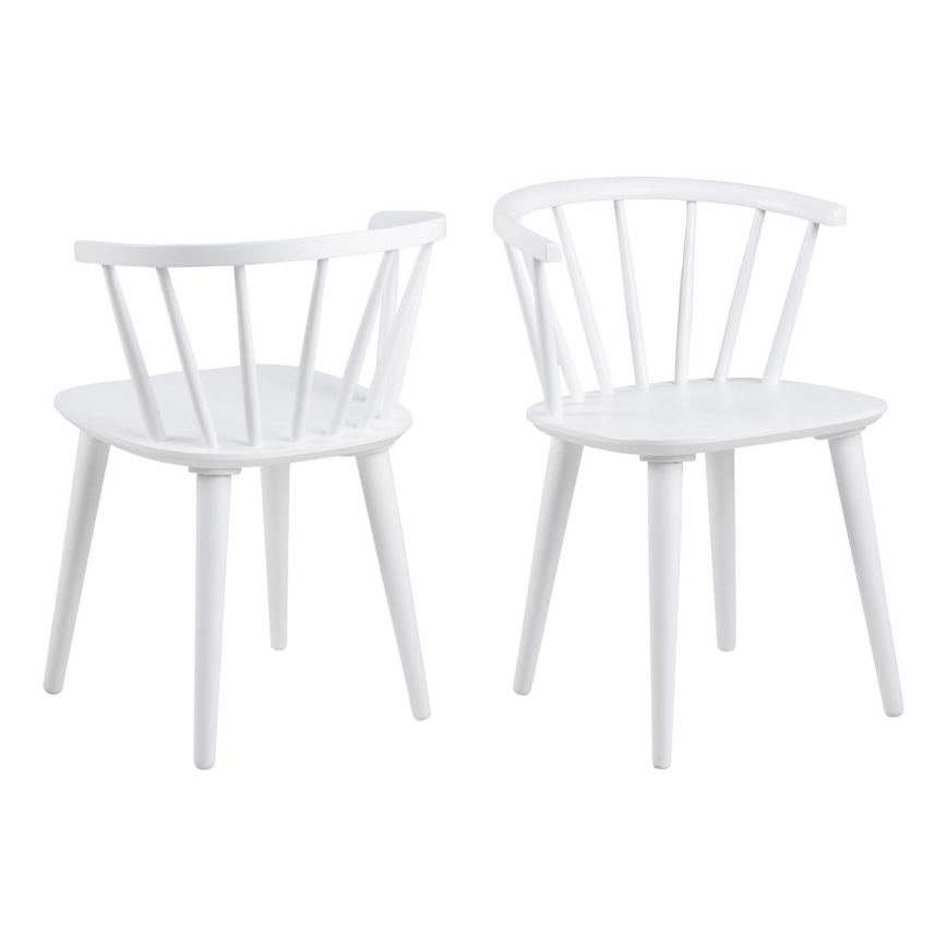 Silla de comedor RUBY 1 pz blanco