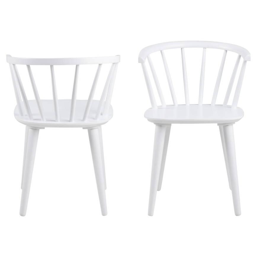 Silla de comedor RUBY 1 ud. blanca