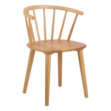 Silla de comedor RUBY, 1 ud., roble