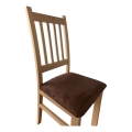 Silla de comedor SIMON haya/marón oscuro