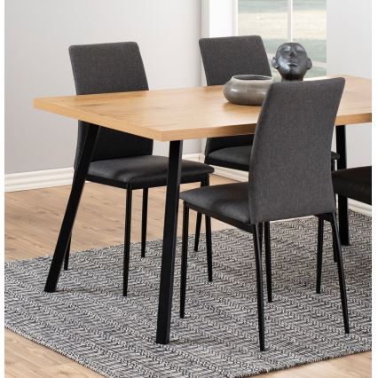 Silla de comedor Sorin 1 pz gris