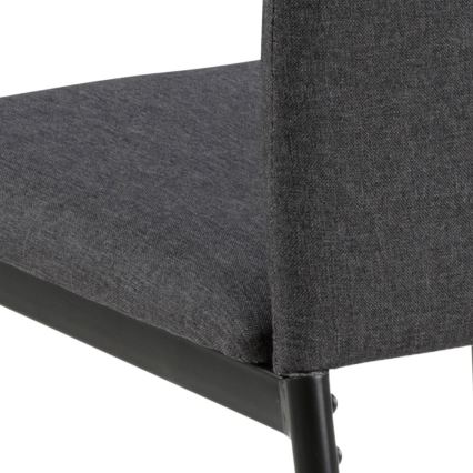 Silla de comedor Sorin 1 pz gris