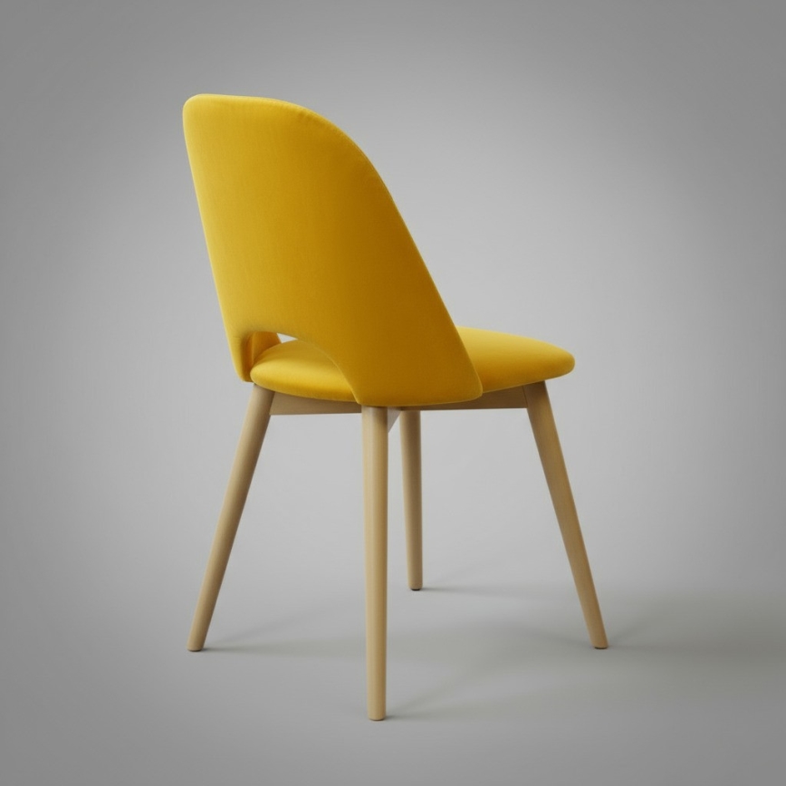 Silla de comedor THEO amarillo