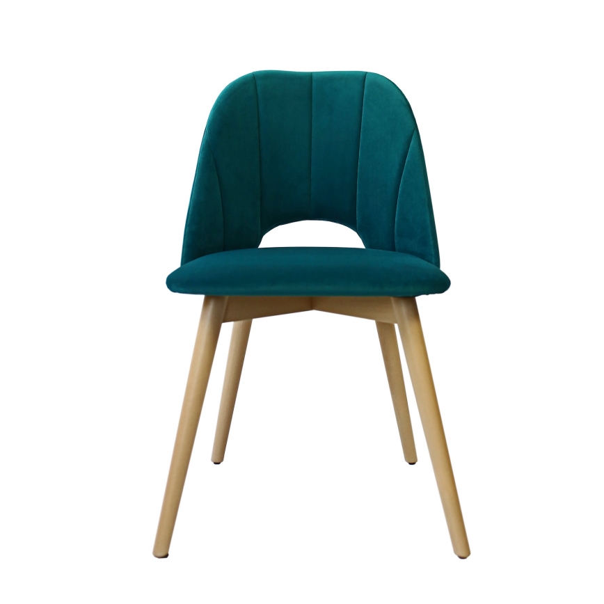 Silla de comedor THEO turquesa