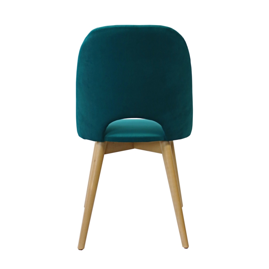 Silla de comedor THEO turquesa