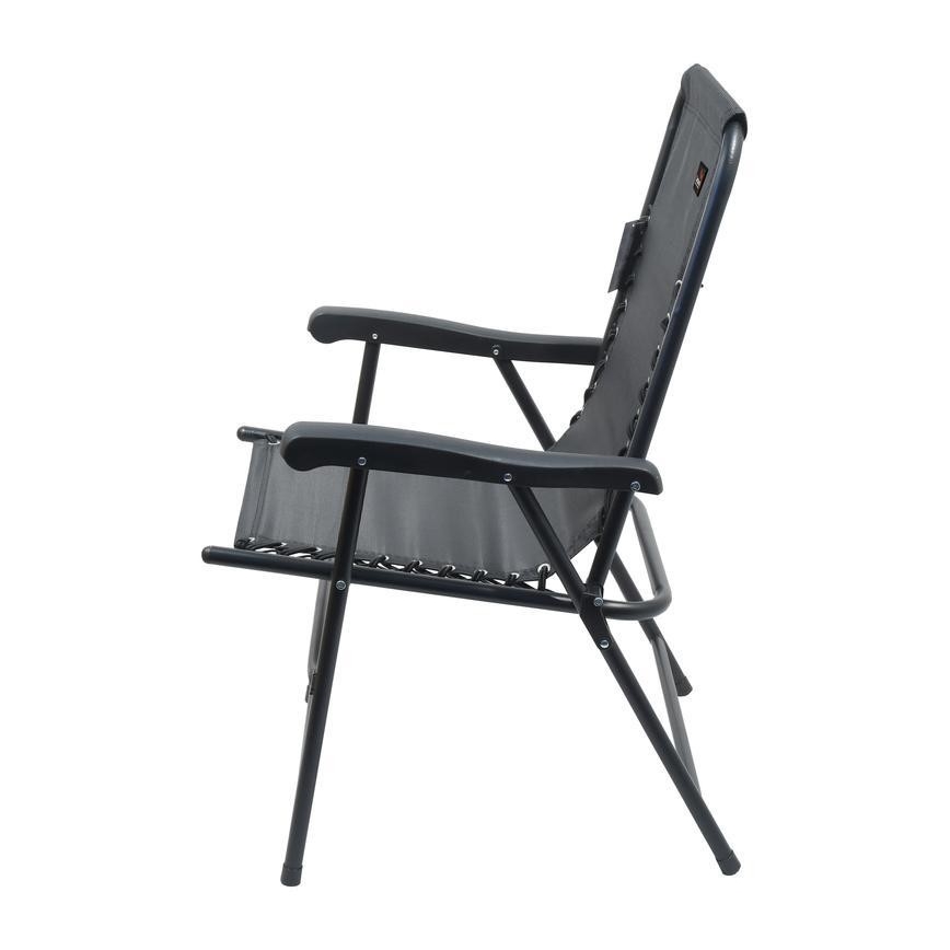 Silla de jardín plegable negro