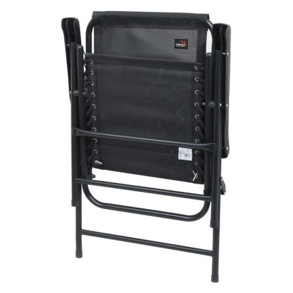 Silla de jardín plegable negro