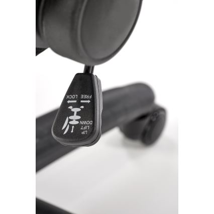 Silla de oficina BOB negra/gris