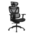 Silla de oficina ergonómica LEVANO negro