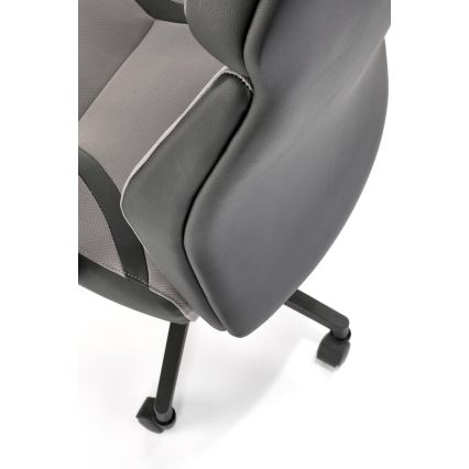 Silla de oficina HIRU gris/negra
