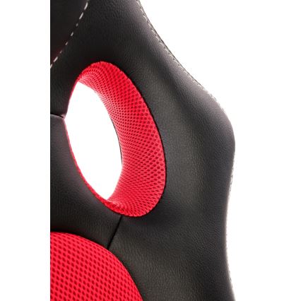 Silla de oficina KENU negra/roja