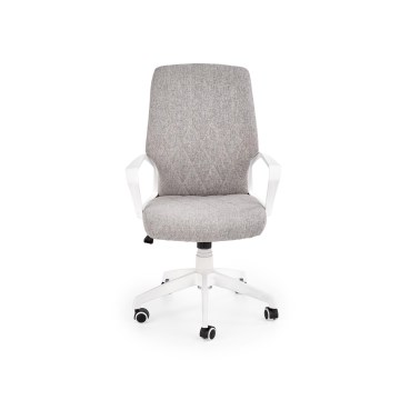 Silla de oficina LONA blanca/gris claro