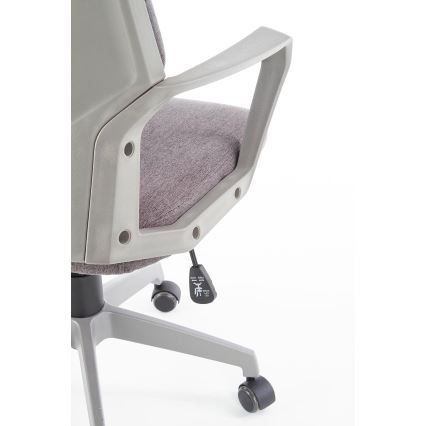 Silla de oficina LONA blanca/gris claro