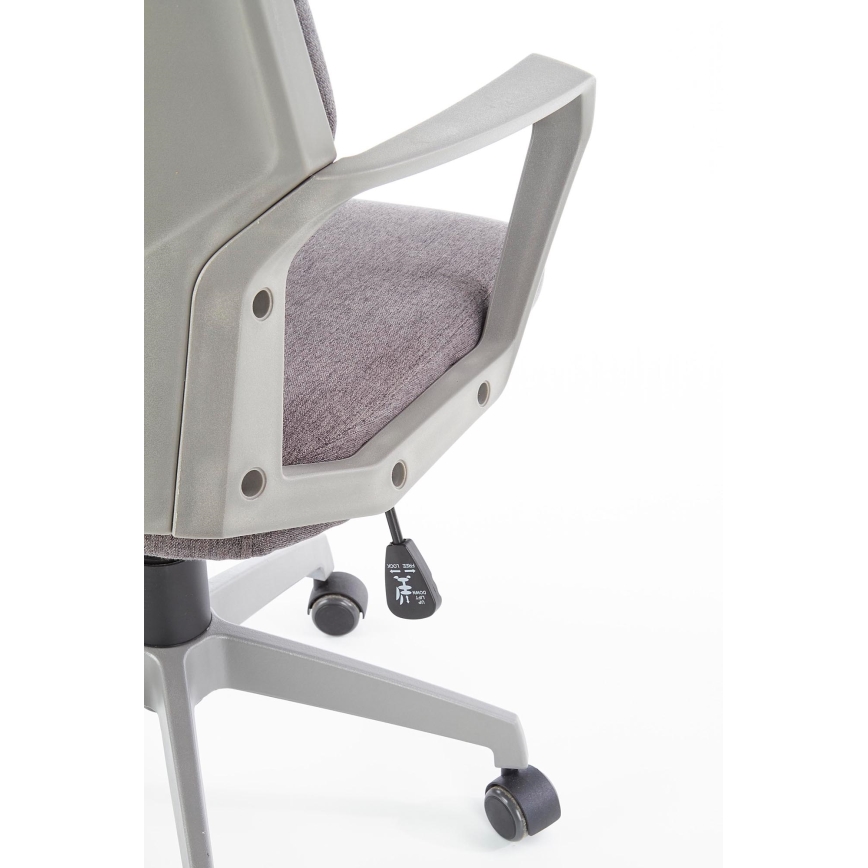 Silla de oficina LONA blanca/gris claro