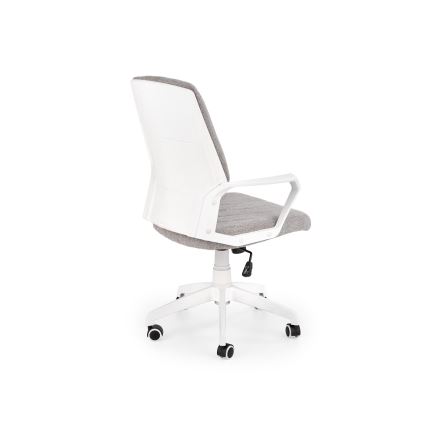 Silla de oficina LONA blanca/gris claro