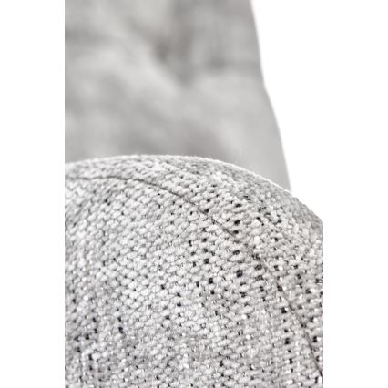 Silla de oficina SAVO gris claro