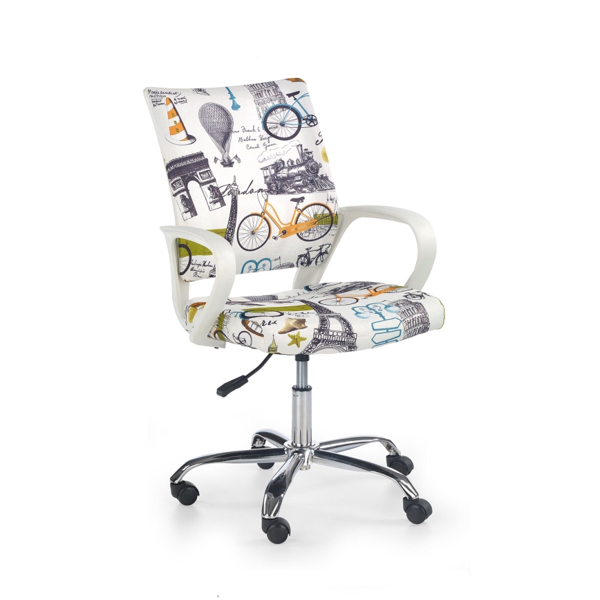Silla de oficina SIRAQ multicolor