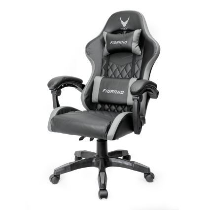 Silla gaming FIORANO negra/gris