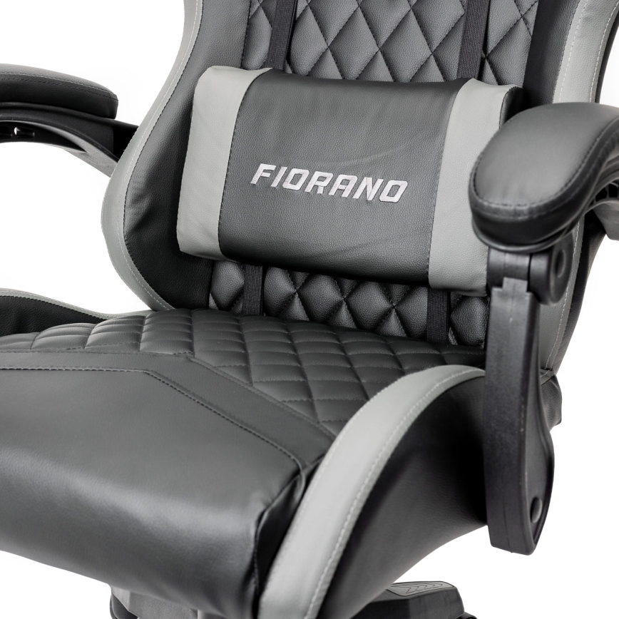 Silla gaming FIORANO negro/gris