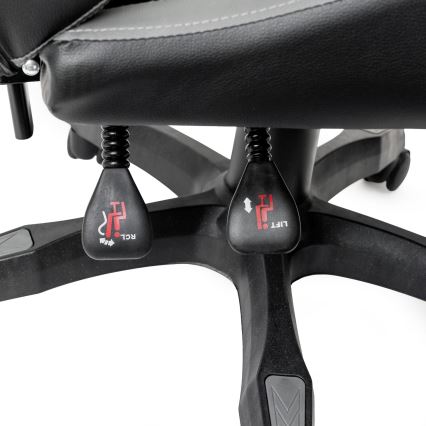 Silla gaming FIORANO negro/gris