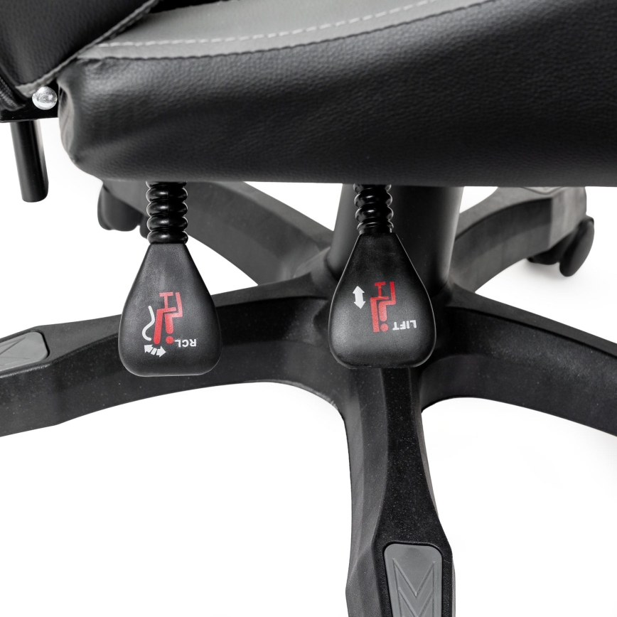 Silla gaming FIORANO negro/gris