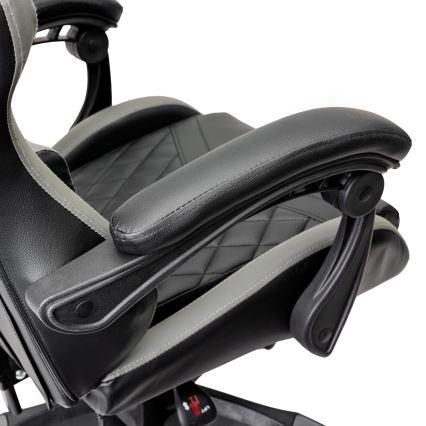 Silla gaming FIORANO negro/gris