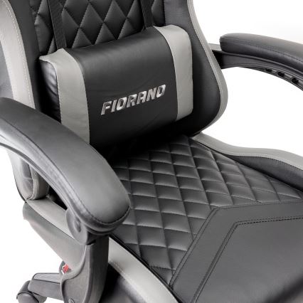 Silla gaming FIORANO negro/gris