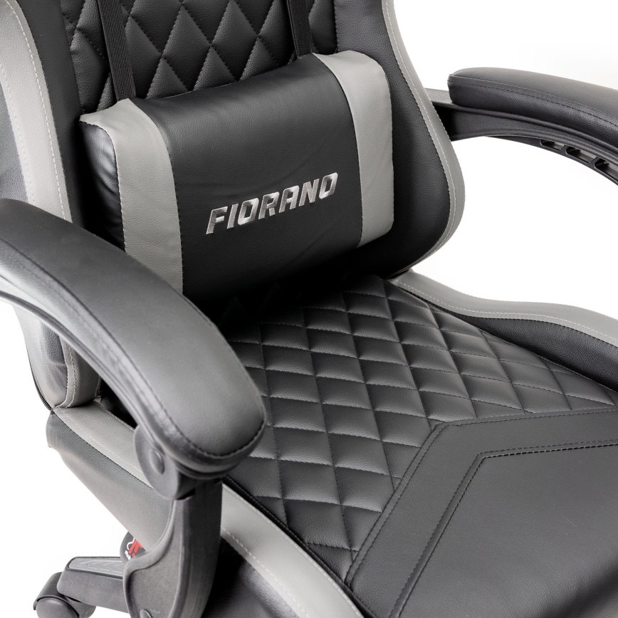Silla gaming FIORANO negro/gris