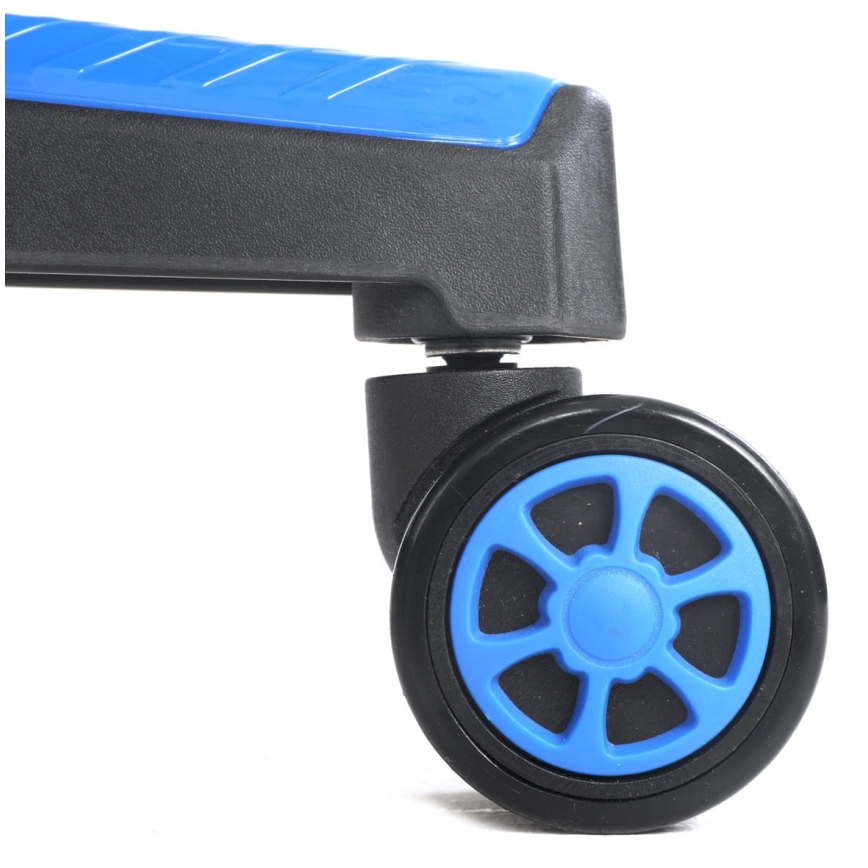 Silla gaming VARR Nascar negra/azul