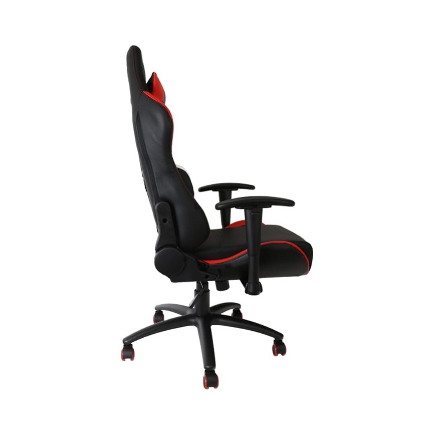 Silla gaming VARR Silverstone negra/roja