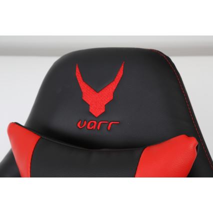 Silla gaming VARR Silverstone negra/roja